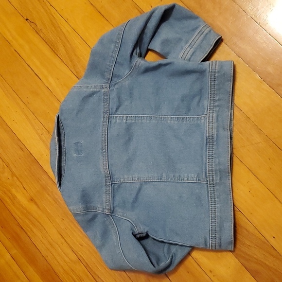 Disney "Collection by Tutu Couture" Frozen light blue jean jacket. Size 3T. - Picture 2 of 13